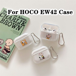 【ส่วนลด】สําหรับ Hoco. เคสหูฟัง แบบนิ่ม ลายการ์ตูน EW42 สําหรับ HOCO EW42