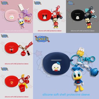 Case For Redmi Buds 4 Active / 4 Pro / 3 Pro / Buds 3 Lite Earphone Silicone Cover Cartoon Duck Earbuds Soft Protective Headphone Headset Skin