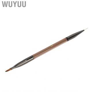 Wuyuu Painting Nail Art Brush Transparent Brown Brushes for Salon