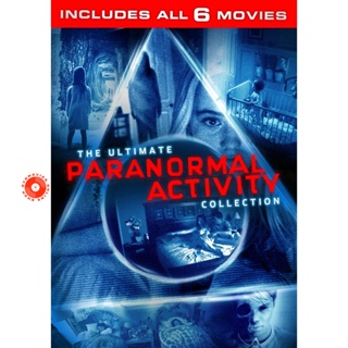 DVD Paranormal Activity เรียลลิตี้ขนหัวลุก 6 ภาค DVD Master เสียงไทย (เสียง ไทย/อังกฤษ ซับ ไทย/อังกฤษ) DVD