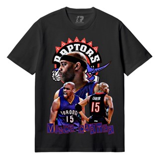 เสื้อยืดพิมพ์ลาย Nba - VINCECARTER RAPTORS เสื้อยืดลําลอง ผ้าฝ้าย แขนสั้น พิมพ์ลาย 30s s - m - l - xl - xxl สําหรับผู้ชา