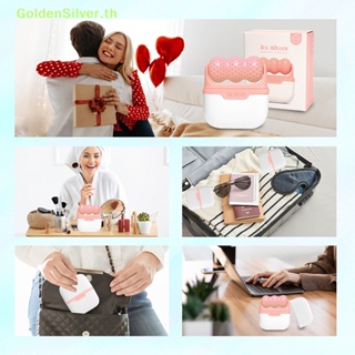 Goldensilver ลูกกลิ้งน้ําแข็ง 2 in 1 บรรเทาอาการปวดตา นวดหน้า เย็น ดูแลผิว TH