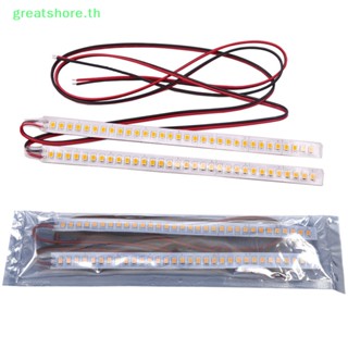 Greatshore แถบไฟเลี้ยว LED ติดกระจกมองหลังรถยนต์ 1 ชิ้น