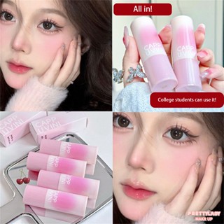 Cappuvini Liquid Cheek Blush Facial Nourishing Blush Gel Cream Waterproof Multi-purpose Eyes&amp;lips Makeup Blush Stick Cosmetics With Sponge [prettylady]