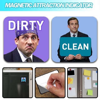 Dishwasher Magnet Clean Dirty Sign Funny Clean Dirty Magnet for Dishwasher Gift