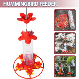 Hummingbird Feeder for Outdoors Hanging Window Bird Feeders for Outside Garden