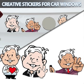 3PCS Funny Bumper Stickers Vinyl Vehicle Decal for Car Laptop Windows Computers