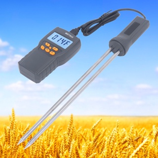 Ryo Tools เครื่องวัดความชื้นแบบพกพา Grain Water Content Analyzer มัลติฟังก์ชั่น LCD Digital Humidity Tester Sensor