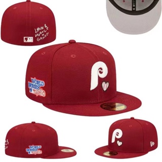 Philadelphia Phillies Atlanta Braves Washington Nationals หมวกแก๊ป ปักลายตัวอักษร ไซซ์ MLB สําหรับผู้ชาย และผู้หญิง