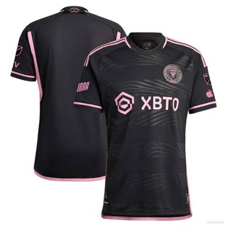 Fb 2023-2024 MLS Inter Miami CF Jersey เสื้อยืด แขนสั้น พลัสไซซ์ สําหรับเล่นกีฬา ฟุตบอล