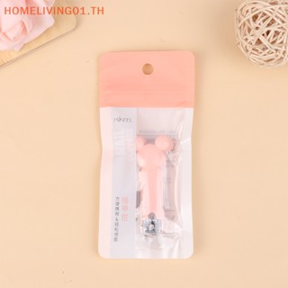 Onehome กรรไกรตัดเล็บ แบบหนา ป้องกันการกระเด็น ลายการ์ตูนหมี ของใช้ในครัวเรือน