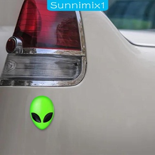 [Sunnimix1] สติกเกอร์ ลายเอเลี่ยน 3D สําหรับติดตกแต่งหน้าต่างรถยนต์ รถบรรทุก SUV