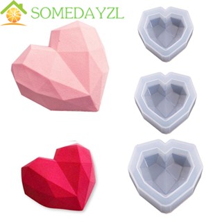 Somedayzl แม่พิมพ์เค้ก อีพ็อกซี่ เรซิน ซิลิโคน ครัว DIY บ้าน มูส เค้ก แฮนด์เมด เบเกอรี่ ขนม ตกแต่ง