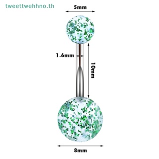 Tweettwehhno เครื่องประดับ จิวสะดือ สเตนเลส เซ็กซี่ สําหรับผู้หญิง