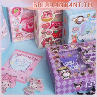 กล่องของขวัญ สติ๊กเกอร์ Sanrio สติกเกอร์ Washi Tape คู่มือการตกแต่งเป็นระยะ สติกเกอร์การ์ด Goo