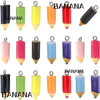 Banana1 จี้ดินสอเรซิ่น 7*16 มม. 30 ชิ้น