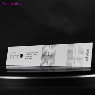 Familywind&gt; โปรแทรกเตอร์ วัดระยะทาง การจัดตําแหน่งสไตลัส สําหรับปิ๊กอัพ