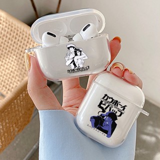 เคสหูฟังไร้สาย ลายอนิเมะญี่ปุ่น คาวบอย Bebop สําหรับ Apple Airpods 1 2 3 Pro 3rd Gen Air Pod