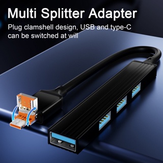 &lt;Dobetter&gt; 4-in-1 ฮับ Usb type-c ความเร็วสูง สําหรับแล็ปท็อป