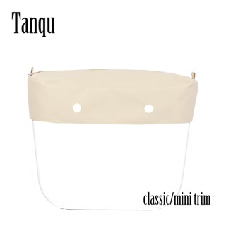 ใหม่ ผ้าไมโครไฟเบอร์ สีพื้น กันน้ํา มีซิป สําหรับตกแต่งกระเป๋า Obag O Bag Classic Minin 2021