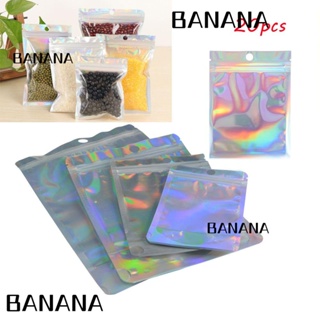 Banana1 ถุงบรรจุภัณฑ์ กันน้ํา ปิดได้ ขายปลีกได้ 20 ชิ้น