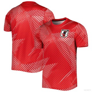 เสื้อกีฬาแขนสั้น ลายทีมฟุตบอล World Cup Japan Jersey พลัสไซซ์ เข้าได้กับทุกชุด