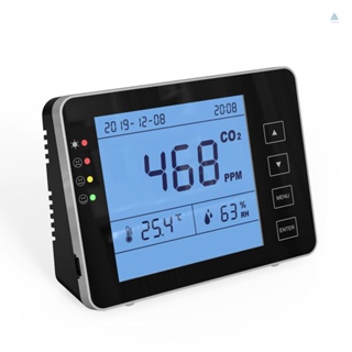 Tmt เครื่องตรวจจับมลพิษในอากาศ CO2 แบบพกพา อเนกประสงค์