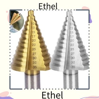 Ethel1 ดอกสว่านเจาะร่องตรง คุณภาพสูง 5-35 มม.