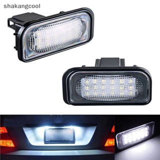 Shakangcool หลอดไฟ LED ติดป้ายทะเบียนรถยนต์ สําหรับ W203 SGL 2 ชิ้น