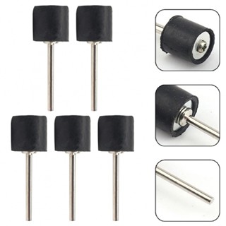 ⚡NEW 8⚡Sanding Mandrels Black Metal Rubber Silver 12.7mm 9.5mm Brand New 5Pcs