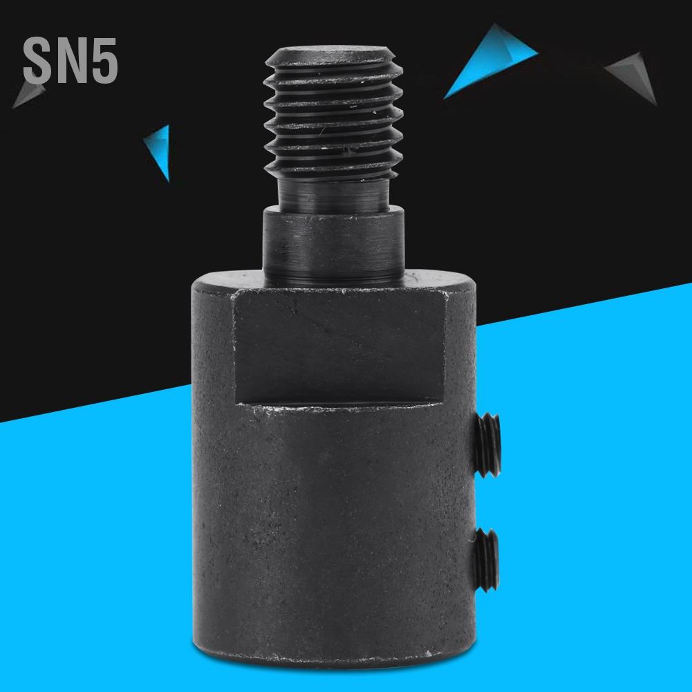 SN5 ตัวต่อเพลามอเตอร์ Coupler M10-5/8/10/12 มม. Saw Blade Coupling แขนใบเลื่อยข้อต่อ SAW Chuck ADAPTER
