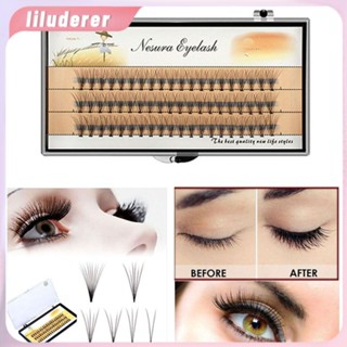 10d Natural Eyelashes Extension Set With Glue Professional Kit Eyelash Single Tweezer HO