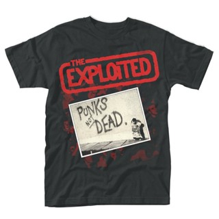 เสื้อยืด พิมพ์ลาย The Exploited Punks Not Dead สไตล์พังก์ อย่างเป็นทางการสามารถปรับแต่งได้