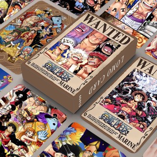 Yb1 ชุดโฟโต้การ์ด ลายการ์ตูนอนิเมะ One Piece HD 60 ชิ้น สําหรับเด็ก BY1