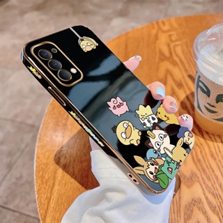 เคส OPPO Reno Reno2 Z Reno3 Pro 4G 5G Reno4 เคสโทรศัพท์มือถือแบบนิ่ม TPU กันกระแทก ลายตุ๊กตา Baokemeng พร้อมตุ๊กตา