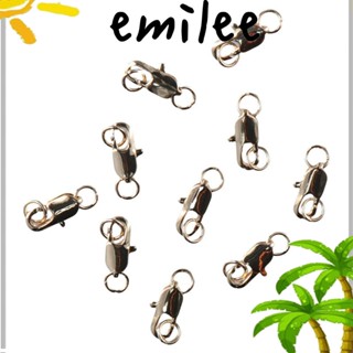 Emilee ตะขอก้ามปู ก้ามปู ทอง 18k ตะขอก้ามปู สร้อยคอ ทองแดง เครื่องประดับสร้อยข้อมือ ตัวขยาย สําหรับผู้หญิง