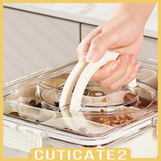 [Cuticate2] กระปุกใส่เครื่องปรุง พร้อมถาดวางเครื่องเทศ สําหรับขนมขบเคี้ยว