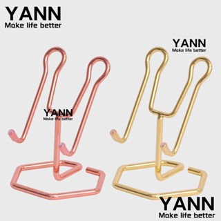 Yann1 ขาตั้งโลหะ สีทอง สีโรสโกลด์ สําหรับใส่นามบัตร โทรศัพท์มือถือ