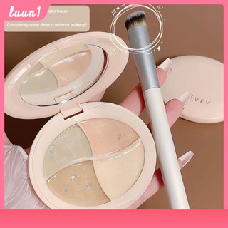 Zvev Concealer คอนซีลเลอร์เนื้อครีมไม่หลุดลอก, ปกปิดรอยคล้ำ, รอยสิว, กระ, แป้งไม่ติด, แผ่นคอนซีลเลอร์สว่างขึ้น