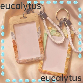 Eucalytus1 ที่ใส่นามบัตร บัตรเครดิต พลาสติก ลายการ์ตูน สําหรับเด็ก