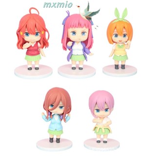 Mxmio โมเดลฟิกเกอร์ รูปปั้นอนิเมะ Nakano Miku ขนาดเล็ก สําหรับตกแต่งบ้าน