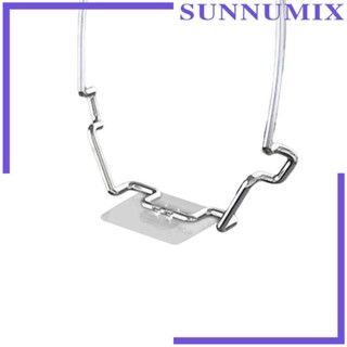 [Sunnimix] ที่คว่ําถุงตาข่าย ทรงสามเหลี่ยม ตะขอสเตนเลส พับได้ สําหรับอ่างล้างจาน ห้องครัว