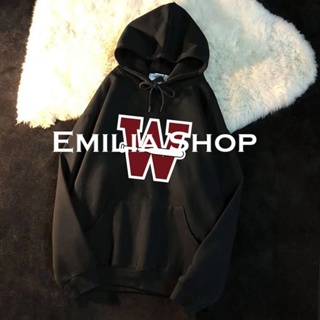 EMILIA SHOP  เสื้อผ้าผู้ญิง แขนยาว เสื้อฮู้ด  ทันสมัย ins Stylish Unique A98J1HQ 36Z230909