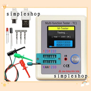 เครื่องทดสอบทรานซิสเตอร์ NPN หน้าจอ LCD แบบเรียบง่าย