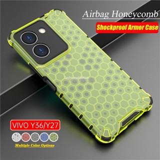 เคสโทรศัพท์ซิลิโคนใส แบบนิ่ม กันกระแทก ป้องกันเลนส์กล้อง สําหรับ Vivo Y27 Y 27 Y36 Y 36 Y78 Y 78 Y56 Y16 Y02s Y22 Y35 Y77 Y 16 Y 22 Y 35 Y 77 4G 5G 2023