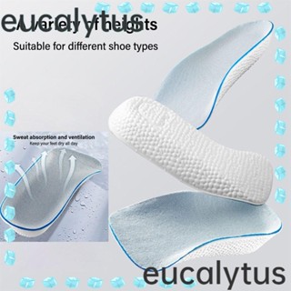 Eucalytus1 แผ่นรองพื้นรองเท้า เพิ่มความสูง แบบครึ่งเท้า สําหรับผู้ชาย และผู้หญิง