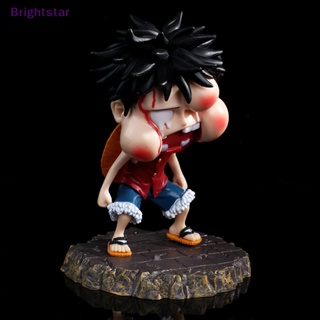 Brightstar โมเดลฟิกเกอร์ อนิเมะ One Piece Monkey D Luffy ขนาด 13 ซม. ของเล่นสําหรับเด็ก