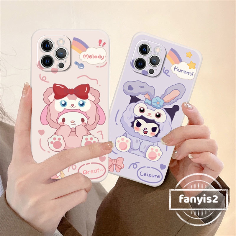 เคสป้องกันโทรศัพท์มือถือ แบบนิ่ม ลายการ์ตูน StellaLou Kuromi สําหรับ Redmi 12C A1 9A 9T 10C 10A 10 9 9C Note 12 11 11s 10s 10 9 9s 8 Pro Mi12 11Lite 11T 13Pro Poco X3 Pro NFC 2023