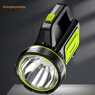 [Domybestshop.th] ไฟฉาย LED COB 1500mAh กันน้ํา ชาร์จ USB