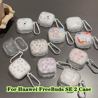 พร้อมส่ง! เคสโทรศัพท์มือถือแบบนิ่ม ลายการ์ตูนนักบินอวกาศ สําหรับ Huawei FreeBuds SE 2 SE 2